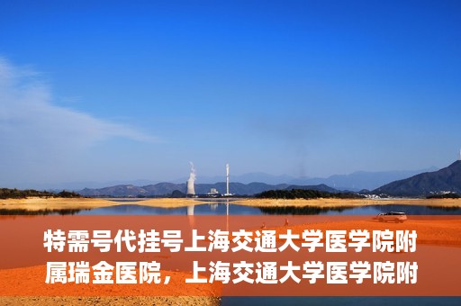 特需号代挂号上海交通大学医学院附属瑞金医院，上海交通大学医学院附属瑞金医院特需号代挂号服务解析