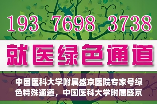 中国医科大学附属盛京医院专家号绿色特殊通道，中国医科大学附属盛京医院专家号绿色特殊通道，高效就医新选择