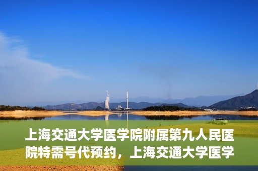 上海交通大学医学院附属第九人民医院特需号代预约，上海交通大学医学院附属第九人民医院特需号预约服务解析