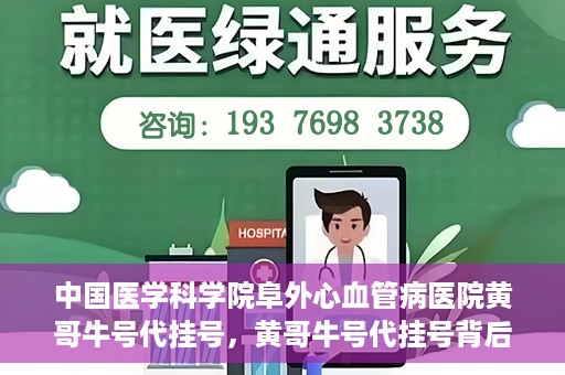 中国医学科学院阜外心血管病医院黄哥牛号代挂号，黄哥牛号代挂号背后的故事，阜外心血管病医院的探索与挑战