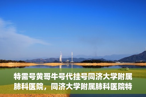 特需号黄哥牛号代挂号同济大学附属肺科医院，同济大学附属肺科医院特需号黄哥牛号代挂号服务解析