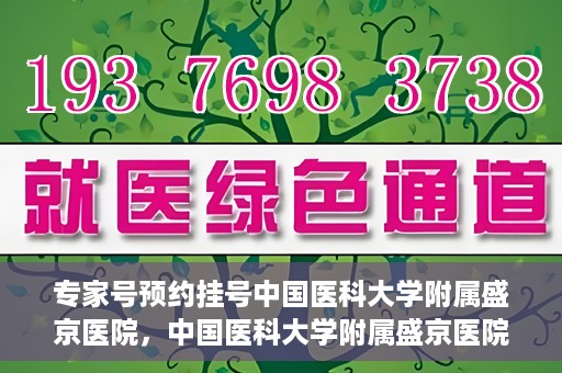 专家号预约挂号中国医科大学附属盛京医院，中国医科大学附属盛京医院专家号预约挂号指南