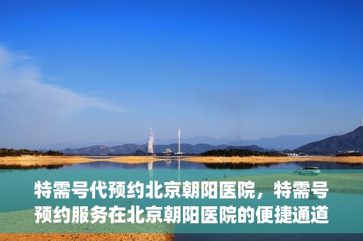 特需号代预约北京朝阳医院，特需号预约服务在北京朝阳医院的便捷通道