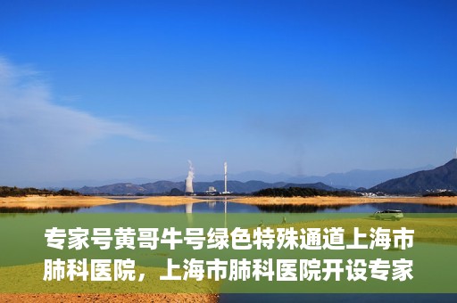 专家号黄哥牛号绿色特殊通道上海市肺科医院，上海市肺科医院开设专家号黄哥牛号绿色特殊通道助力精准医疗服务