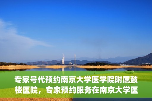 专家号代预约南京大学医学院附属鼓楼医院，专家预约服务在南京大学医学院附属鼓楼医院的便捷就医体验
