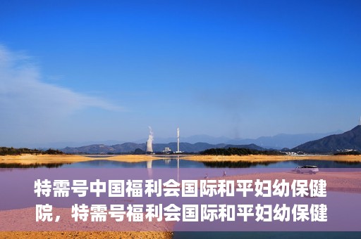 特需号中国福利会国际和平妇幼保健院，特需号福利会国际和平妇幼保健院，关爱女性健康的新时代标杆
