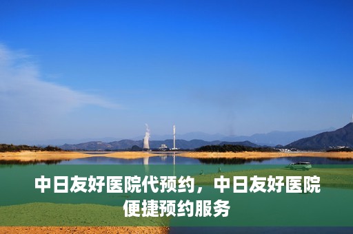 中日友好医院代预约，中日友好医院便捷预约服务