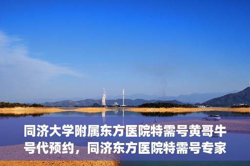 同济大学附属东方医院特需号黄哥牛号代预约，同济东方医院特需号专家黄哥预约攻略，一站式牛号代预约服务体验