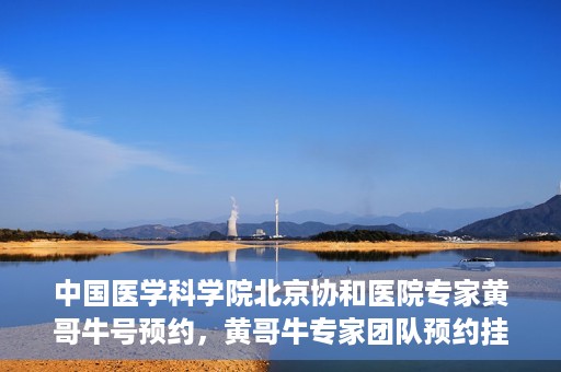 中国医学科学院北京协和医院专家黄哥牛号预约，黄哥牛专家团队预约挂号系统启动，北京协和医院权威专家在线预约服务开启