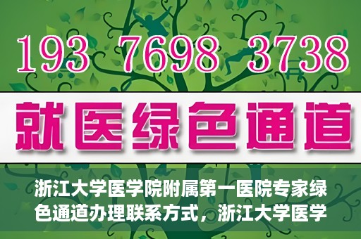 浙江大学医学院附属第一医院专家绿色通道办理联系方式，浙江大学医学院附属第一医院专家绿色通道办理指南，快速联系专家团队的方法与联系方式揭秘