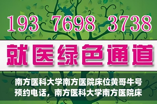 南方医科大学南方医院床位黄哥牛号预约电话，南方医科大学南方医院床位预约电话及黄哥牛号预约攻略