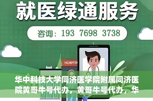 华中科技大学同济医学院附属同济医院黄哥牛号代办，黄哥牛号代办，华中科技大学同济医学院附属同济医院的便捷服务新探