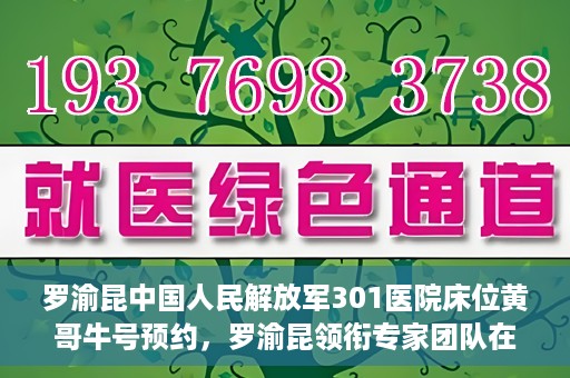 罗渝昆中国人民解放军301医院床位黄哥牛号预约，罗渝昆领衔专家团队在解放军301医院床位预约揭秘，黄哥牛号预约攻略揭秘
