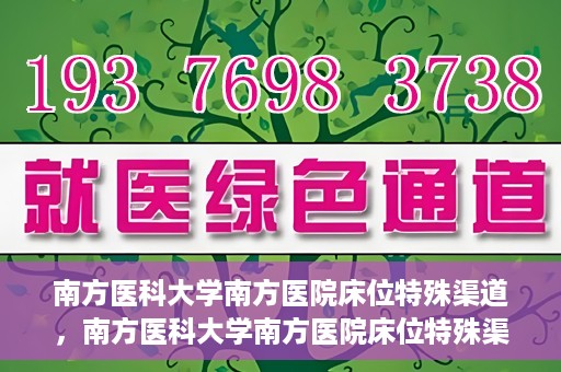 南方医科大学南方医院床位特殊渠道，南方医科大学南方医院床位特殊渠道揭秘