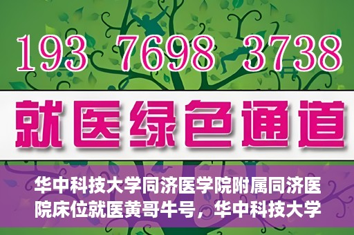 华中科技大学同济医学院附属同济医院床位就医黄哥牛号，华中科技大学同济医院床位就医攻略，黄哥牛号助您轻松预约就医