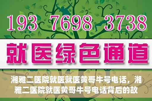 湘雅二医院就医就医黄哥牛号电话，湘雅二医院就医黄哥牛号电话背后的故事，揭秘就医新途径的神秘力量
