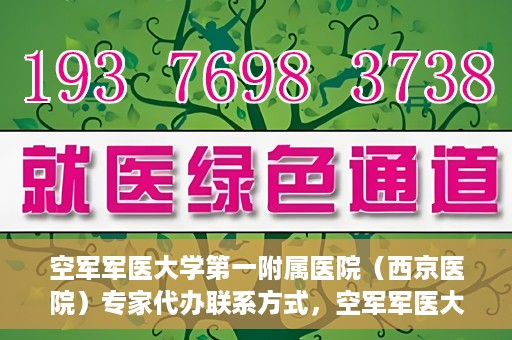 空军军医大学第一附属医院（西京医院）专家代办联系方式，空军军医大学第一附属医院（西京医院）专家联系热线及代办服务解析