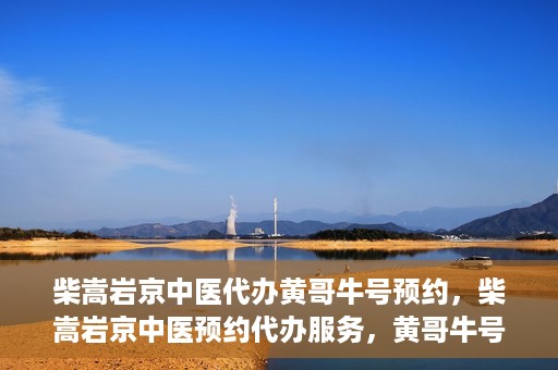 柴嵩岩京中医代办黄哥牛号预约，柴嵩岩京中医预约代办服务，黄哥牛号一键预约体验