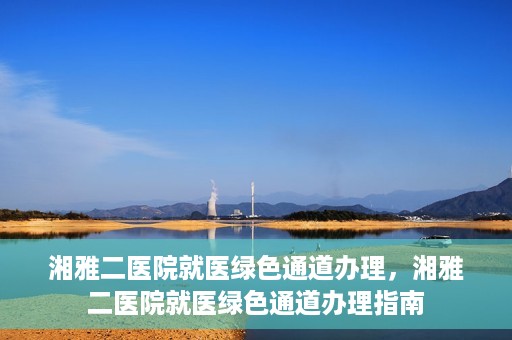 湘雅二医院就医绿色通道办理，湘雅二医院就医绿色通道办理指南