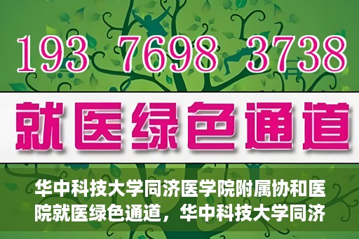 华中科技大学同济医学院附属协和医院就医绿色通道，华中科技大学同济医学院附属协和医院就医绿色通道简介