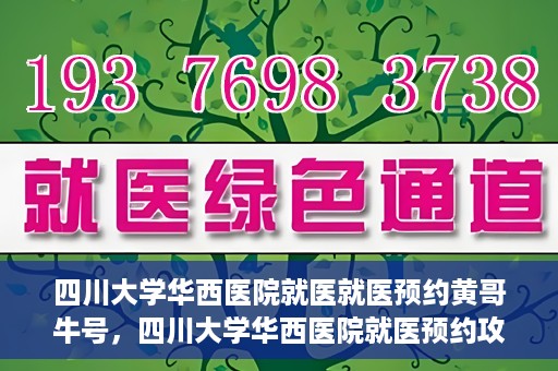 四川大学华西医院就医就医预约黄哥牛号，四川大学华西医院就医预约攻略，黄哥牛号引领便捷就医新风尚
