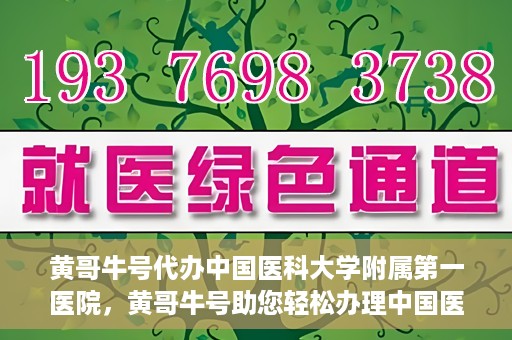 黄哥牛号代办中国医科大学附属第一医院，黄哥牛号助您轻松办理中国医科大学附属第一医院事务。