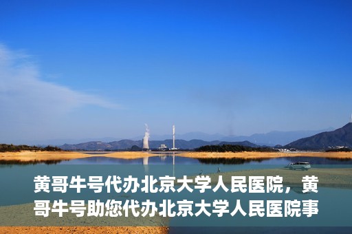 黄哥牛号代办北京大学人民医院，黄哥牛号助您代办北京大学人民医院事务