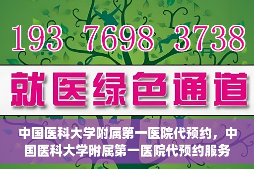 中国医科大学附属第一医院代预约，中国医科大学附属第一医院代预约服务详解