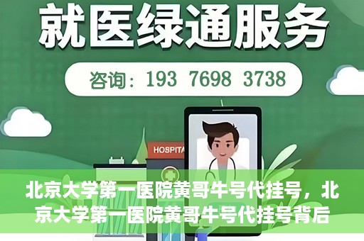 北京大学第一医院黄哥牛号代挂号，北京大学第一医院黄哥牛号代挂号背后的故事与真相探索