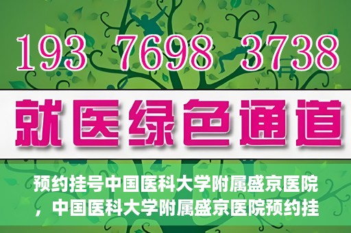 预约挂号中国医科大学附属盛京医院，中国医科大学附属盛京医院预约挂号攻略
