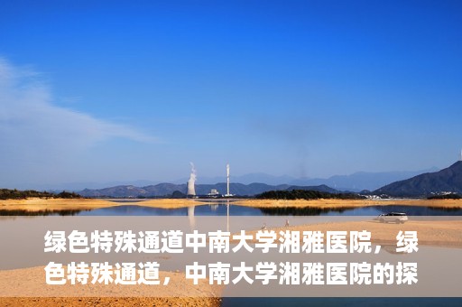 绿色特殊通道中南大学湘雅医院，绿色特殊通道，中南大学湘雅医院的探索与实践