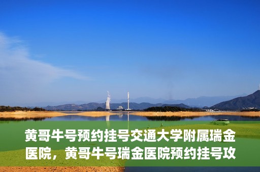 黄哥牛号预约挂号交通大学附属瑞金医院，黄哥牛号瑞金医院预约挂号攻略，交通大学附属瑞金医院挂号指南