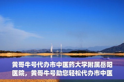 黄哥牛号代办市中医药大学附属岳阳医院，黄哥牛号助您轻松代办市中医药大学附属岳阳医院事务