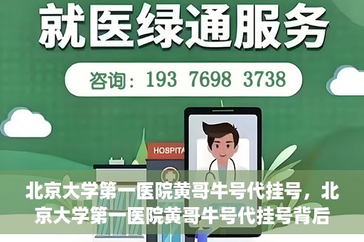 北京大学第一医院黄哥牛号代挂号，北京大学第一医院黄哥牛号代挂号背后的故事与真相探索