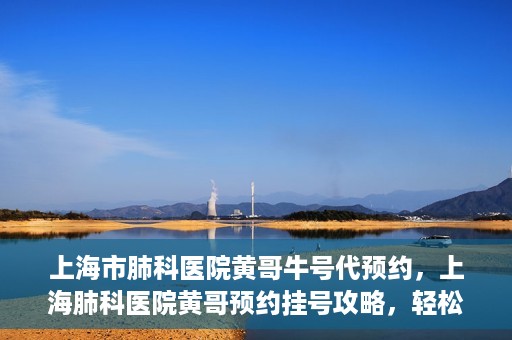 上海市肺科医院黄哥牛号代预约，上海肺科医院黄哥预约挂号攻略，轻松预约牛号
