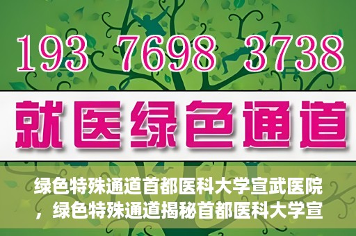 绿色特殊通道首都医科大学宣武医院，绿色特殊通道揭秘首都医科大学宣武医院的独特之处