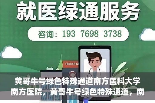 黄哥牛号绿色特殊通道南方医科大学南方医院，黄哥牛号绿色特殊通道，南方医科大学南方医院的探索与实践