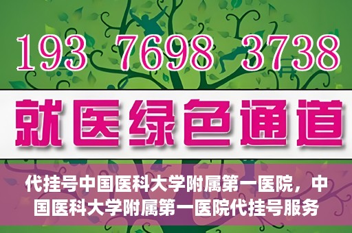 代挂号中国医科大学附属第一医院，中国医科大学附属第一医院代挂号服务详解