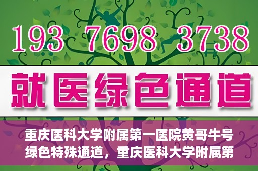 重庆医科大学附属第一医院黄哥牛号绿色特殊通道，重庆医科大学附属第一医院黄哥牛号绿色特殊通道，就医新选择