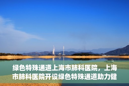 绿色特殊通道上海市肺科医院，上海市肺科医院开设绿色特殊通道助力健康上海