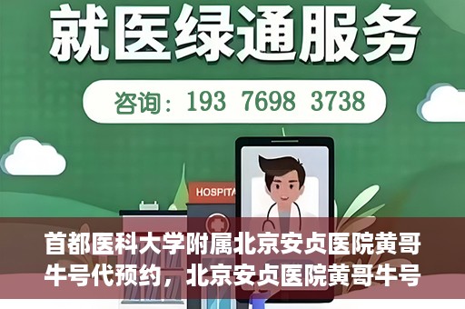 首都医科大学附属北京安贞医院黄哥牛号代预约，北京安贞医院黄哥牛号预约服务解析