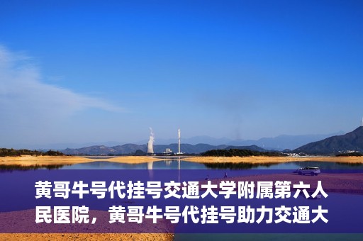 黄哥牛号代挂号交通大学附属第六人民医院，黄哥牛号代挂号助力交通大学附属第六人民医院就医无忧