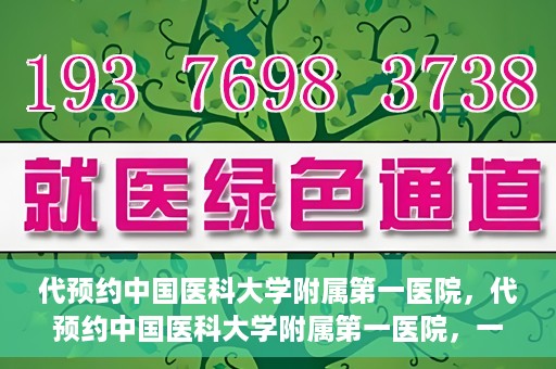 代预约中国医科大学附属第一医院，代预约中国医科大学附属第一医院，一站式医疗预约服务体验
