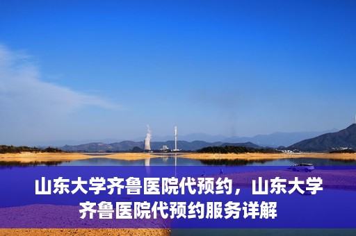 山东大学齐鲁医院代预约，山东大学齐鲁医院代预约服务详解