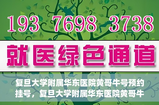 复旦大学附属华东医院黄哥牛号预约挂号，复旦大学附属华东医院黄哥牛号预约挂号攻略解析