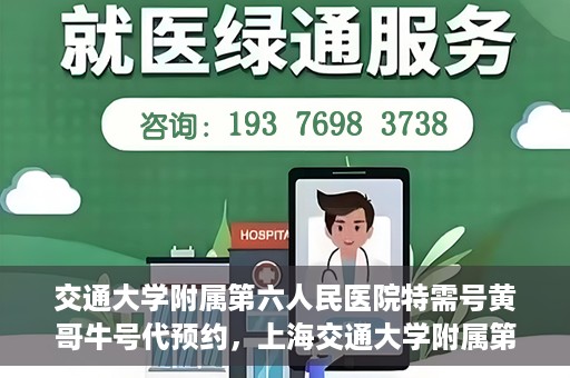 交通大学附属第六人民医院特需号黄哥牛号代预约，上海交通大学附属第六人民医院特需号专家预约服务解析——黄哥牛号预约攻略